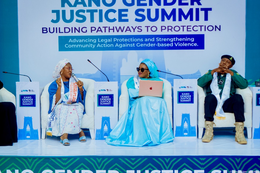 Kano Gender Justice Summit - Aisha Hamman on Stage